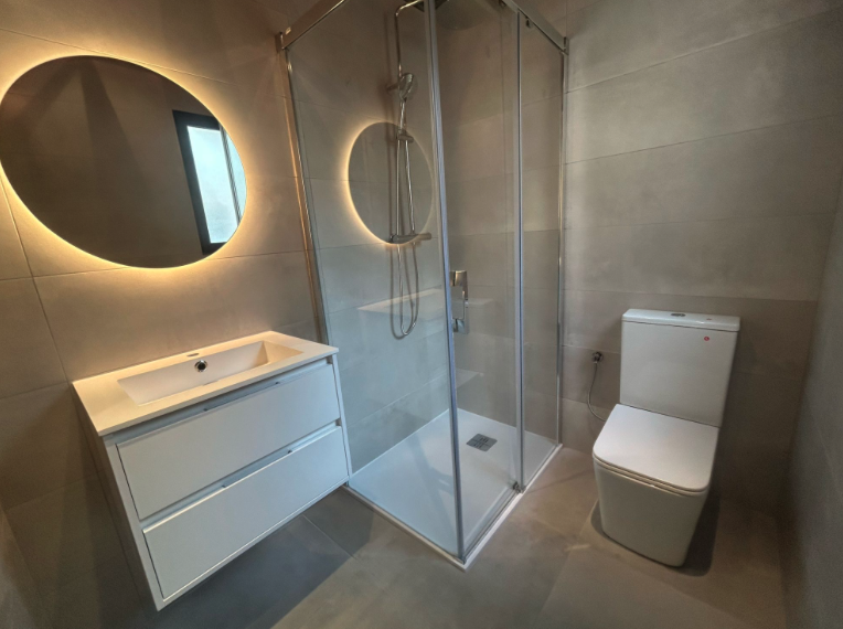 Bathroom renovation project
