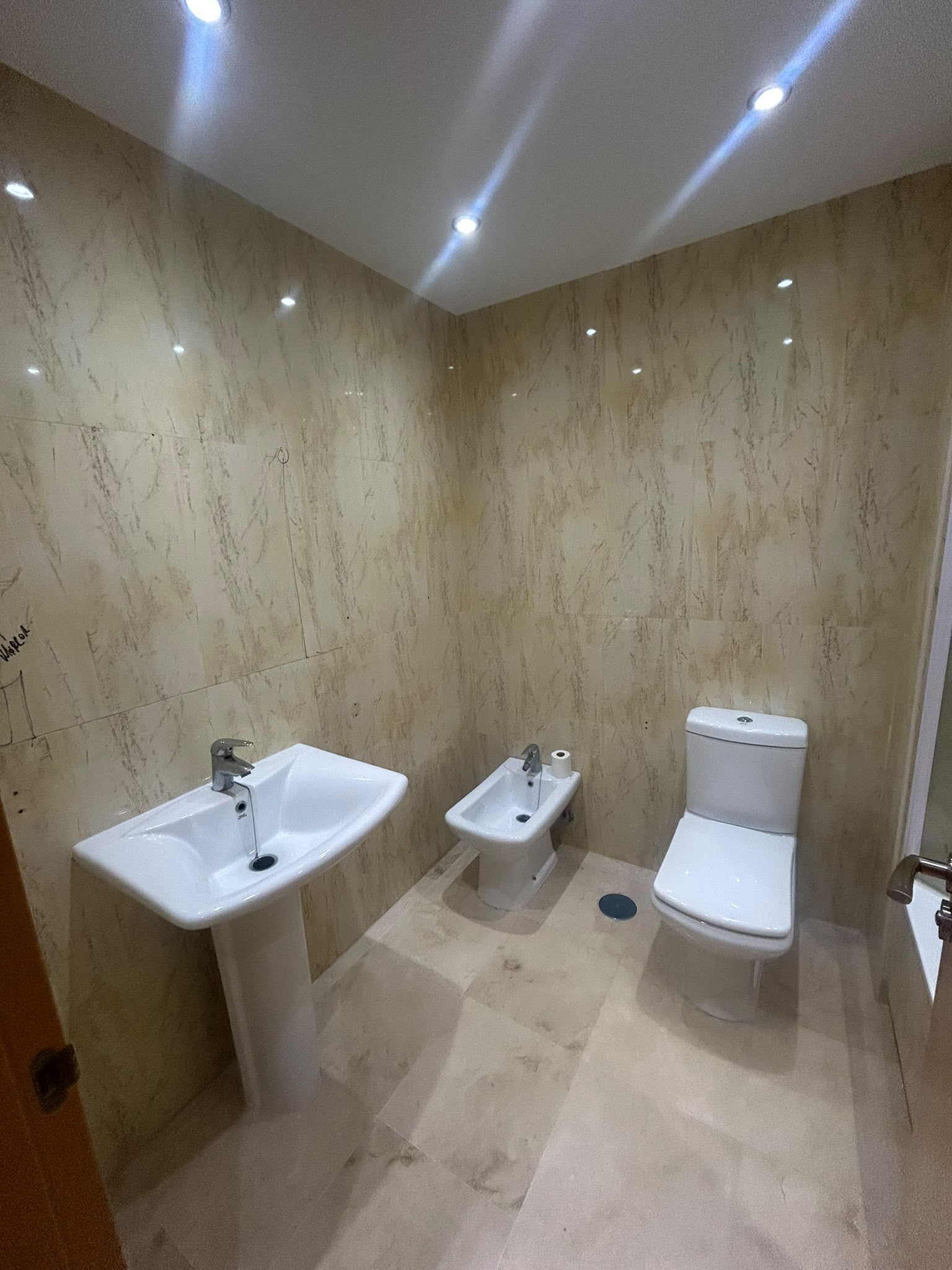 Bathroom refurbishment detail