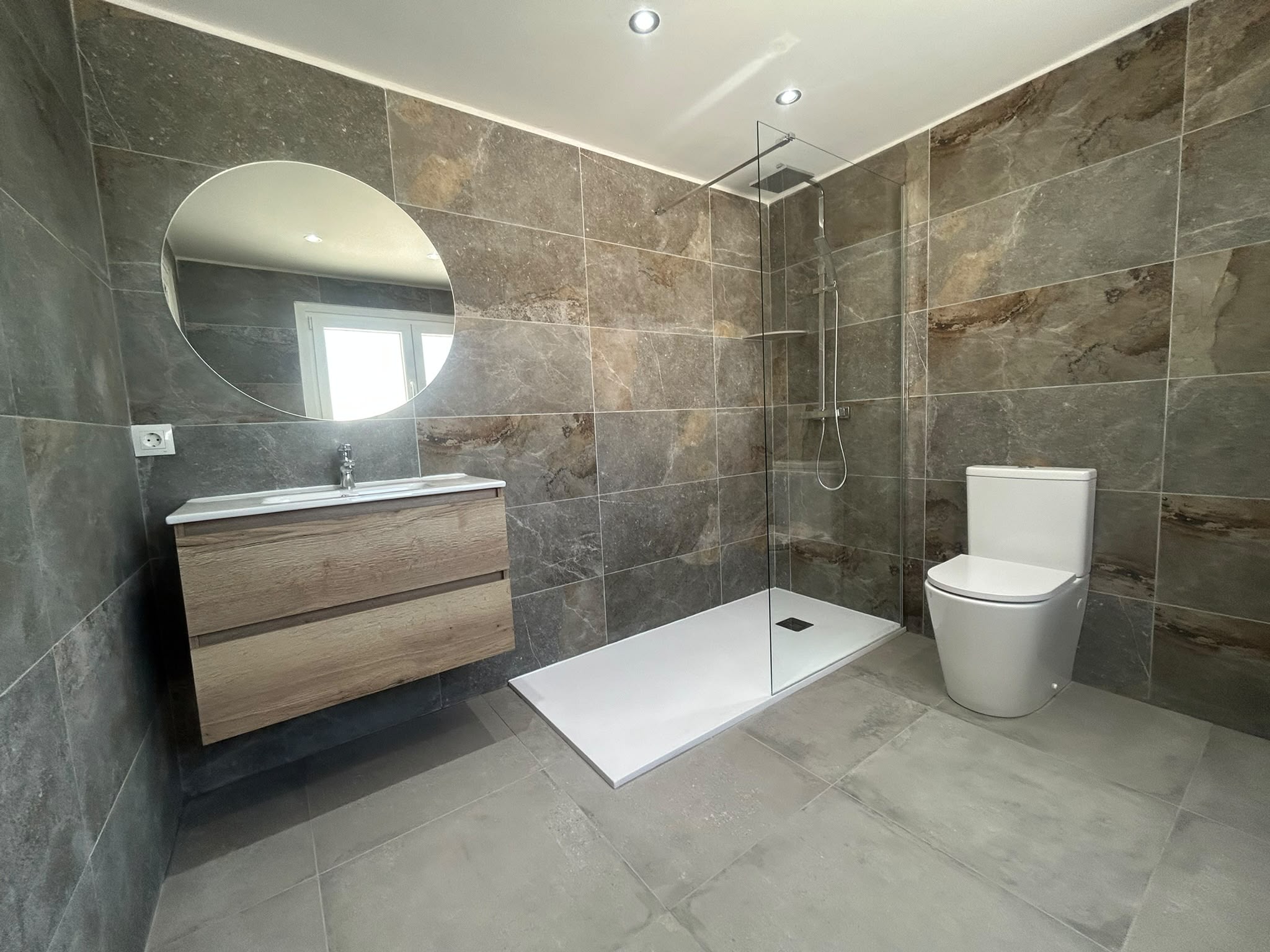Bathroom shower refurbishment